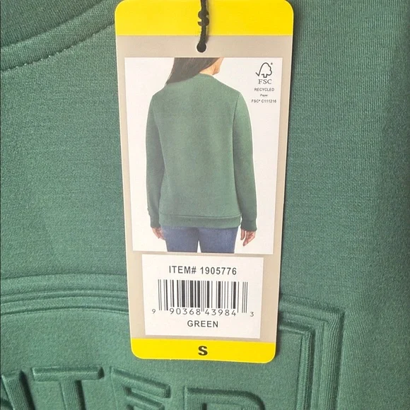 Hunter Forest Green Crewneck Sweater - Picture 4 of 7